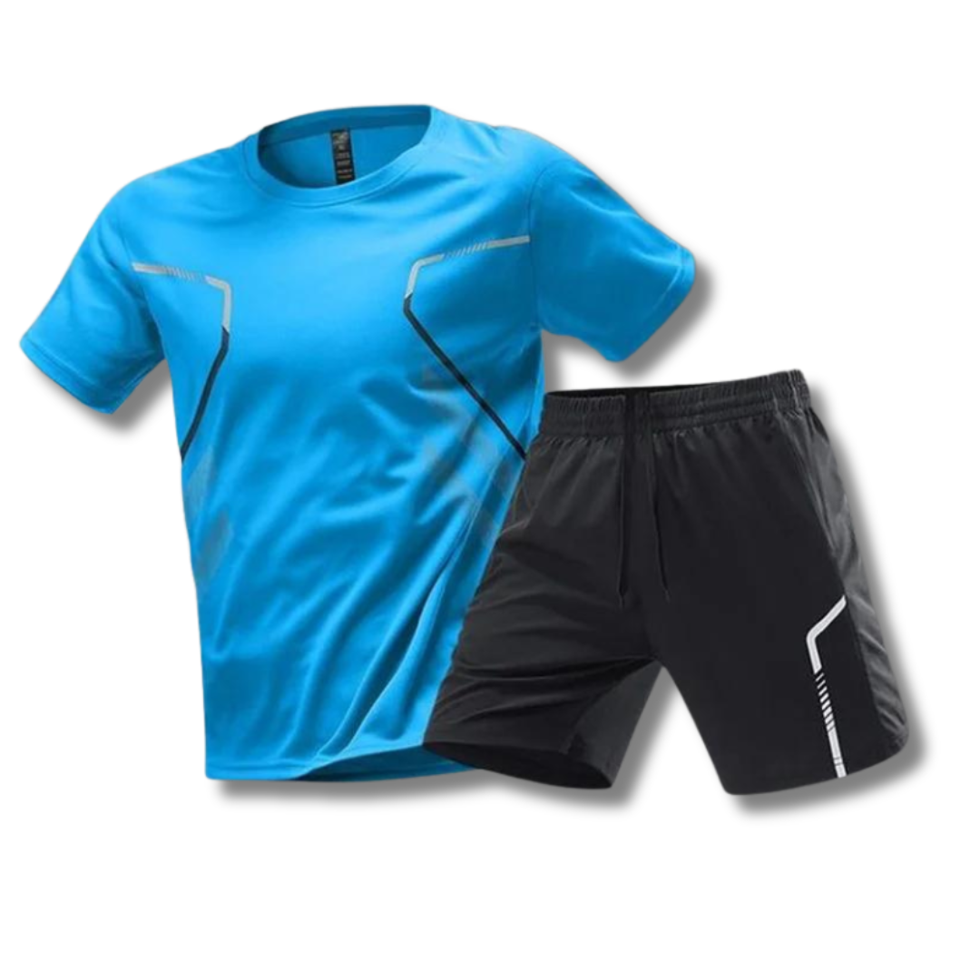 Men's Activewear Set – Breathable Design, Relaxed Fit Training Kit