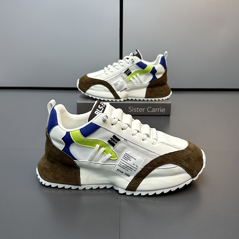 Men's Trainers – Retro Chunky Sole, Cushioned Dad Trainers