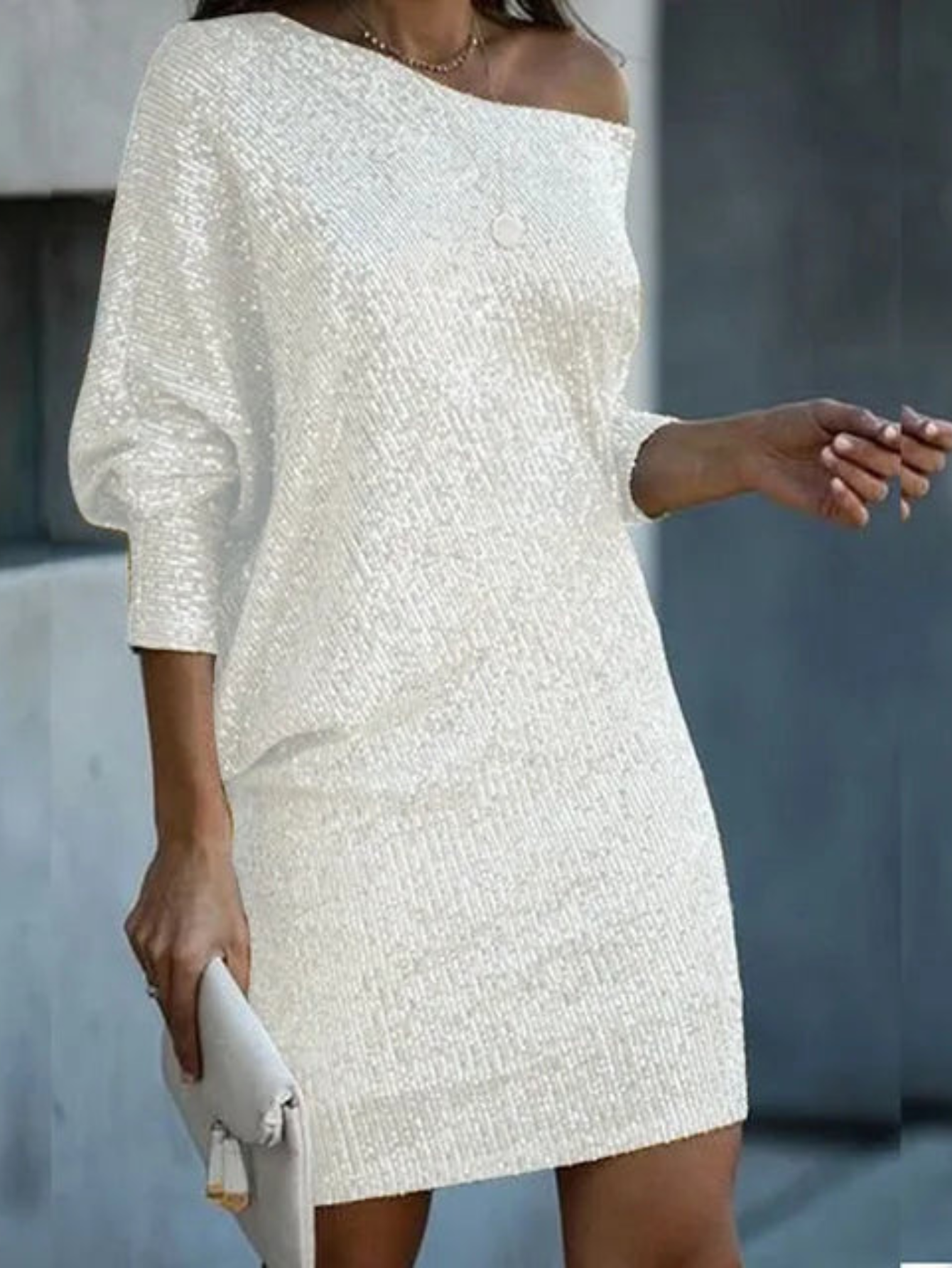 Women’s Sequin Mini Dress – All-Over Sparkle, Effortless Glam Party Look