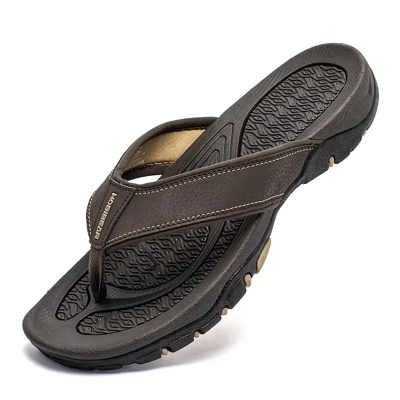 Men's Flip Flops – Cushioned Sole, Comfortable Summer Walking