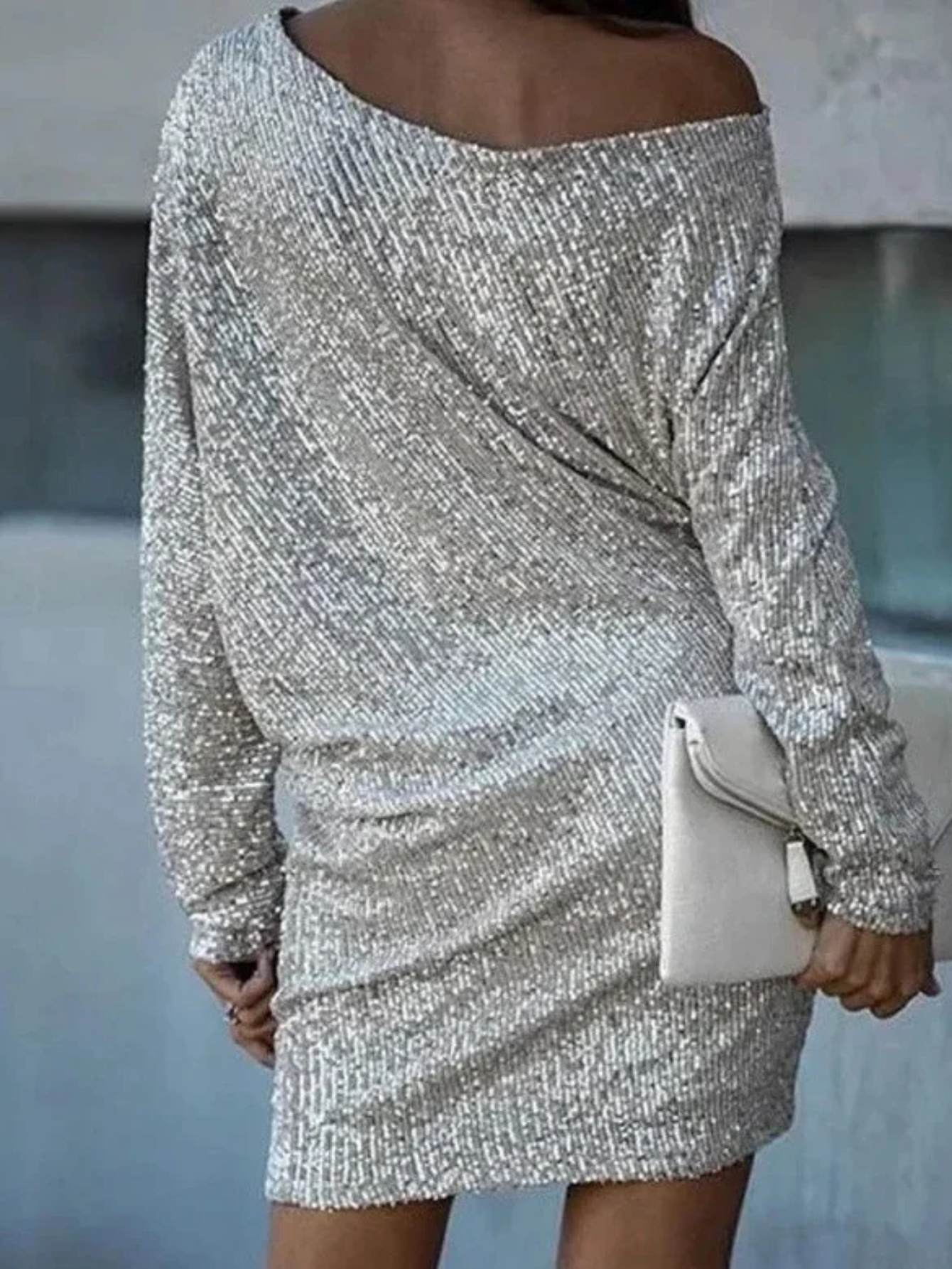 Women’s Sequin Mini Dress – All-Over Sparkle, Effortless Glam Party Look