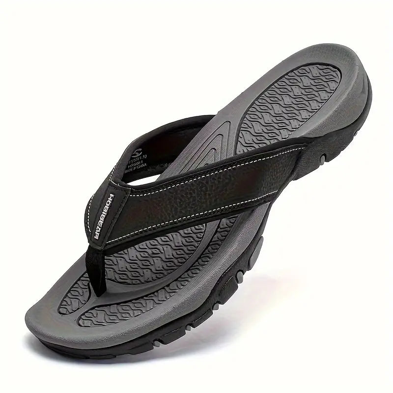 Men's Flip Flops – Cushioned Sole, Comfortable Summer Walking