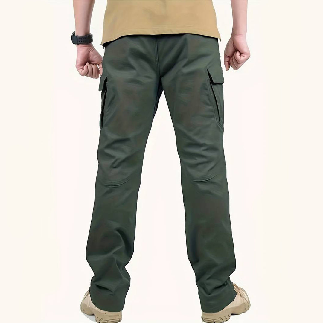 Men's Cargo Trousers – Water-Resistant Ripstop, Hard-Wearing Outdoor Workwear