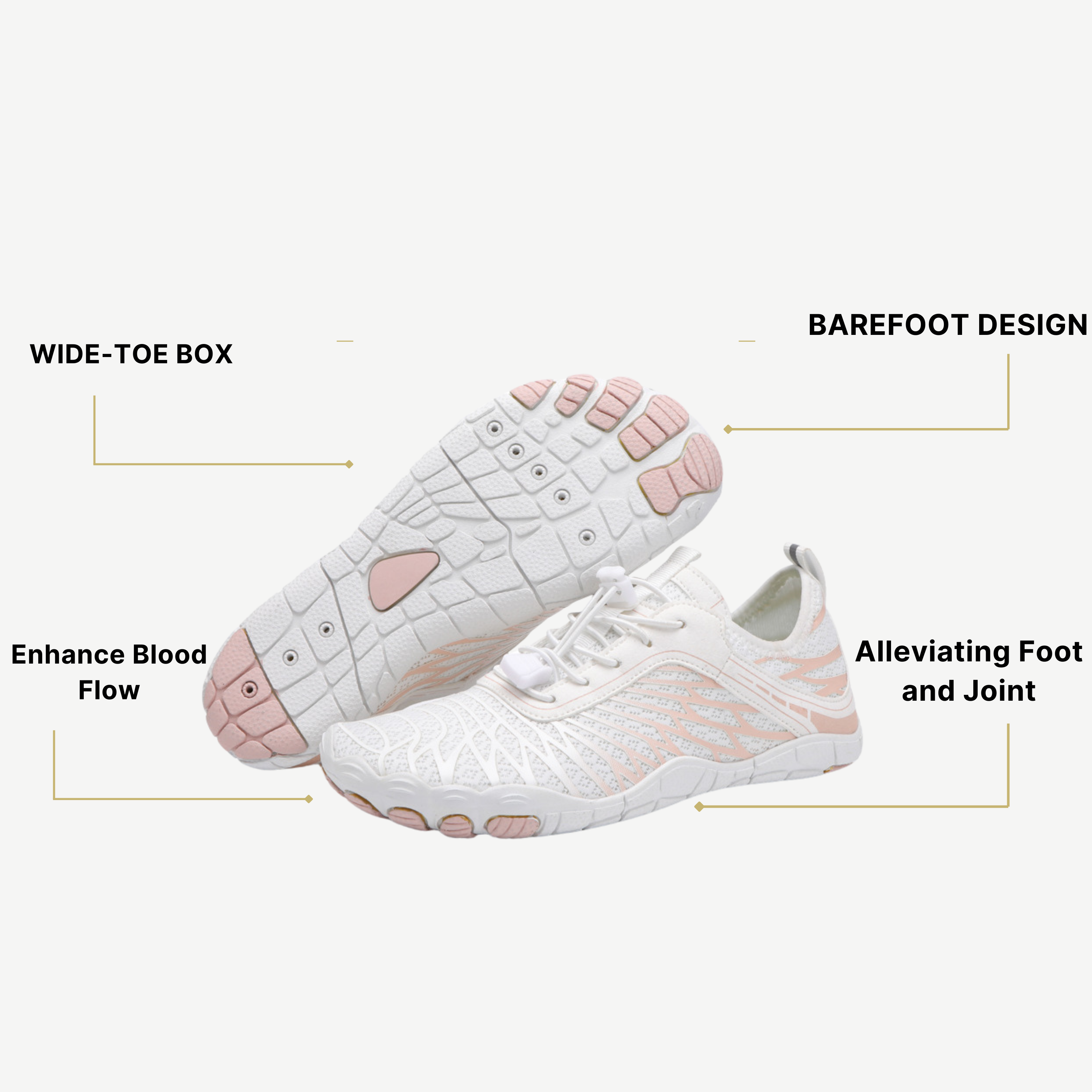 Unisex Aqua Shoes – Anti-Slip, Lightweight Beach & Water Sports