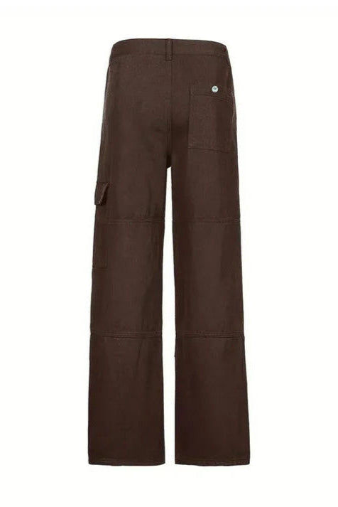 Women’s Cargo Trousers – Utility Pocket Detail, Relaxed Fit Streetwear