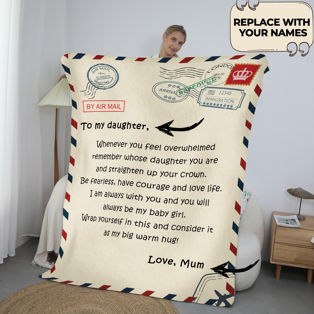 For my daughter / For my son - Personalized Premium Blanket™
