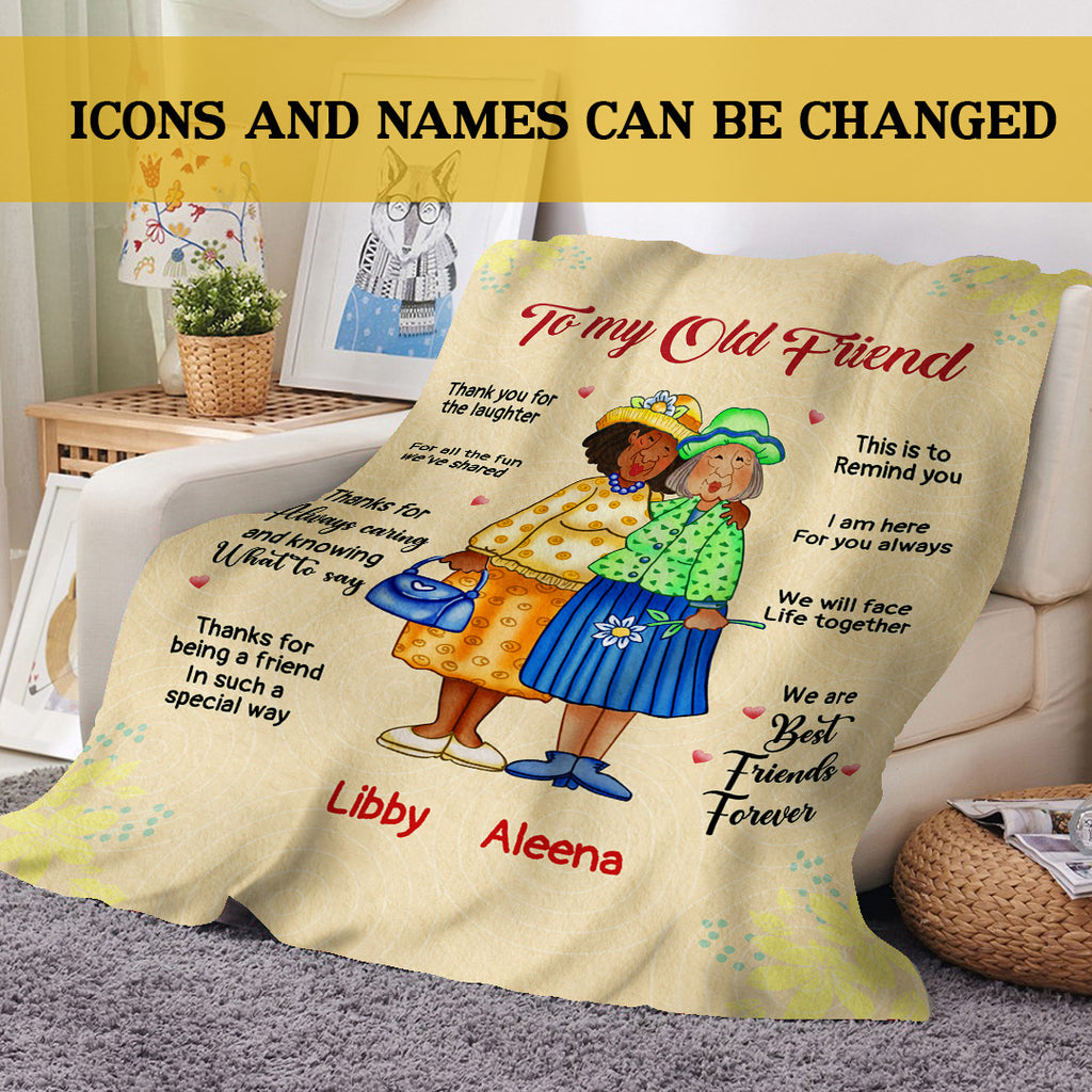 To my old friend  – Personalized Premium Blanket™