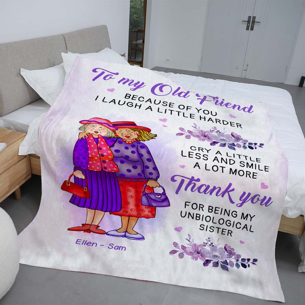 To my old friend  – Personalized Premium Blanket™ Ver.2
