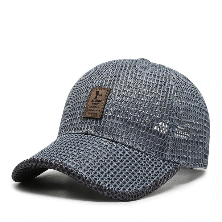 Men's Trucker Cap – Breathable Mesh Design, Adjustable Casual Summer Hat