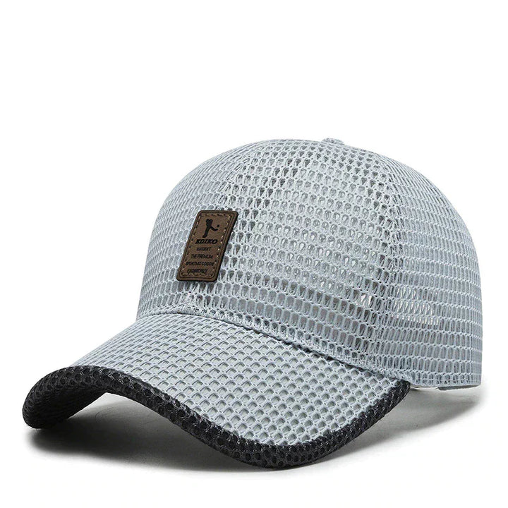 Men's Trucker Cap – Breathable Mesh Design, Adjustable Casual Summer Hat