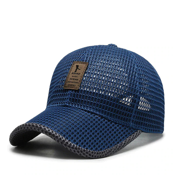 Men's Trucker Cap – Breathable Mesh Design, Adjustable Casual Summer Hat
