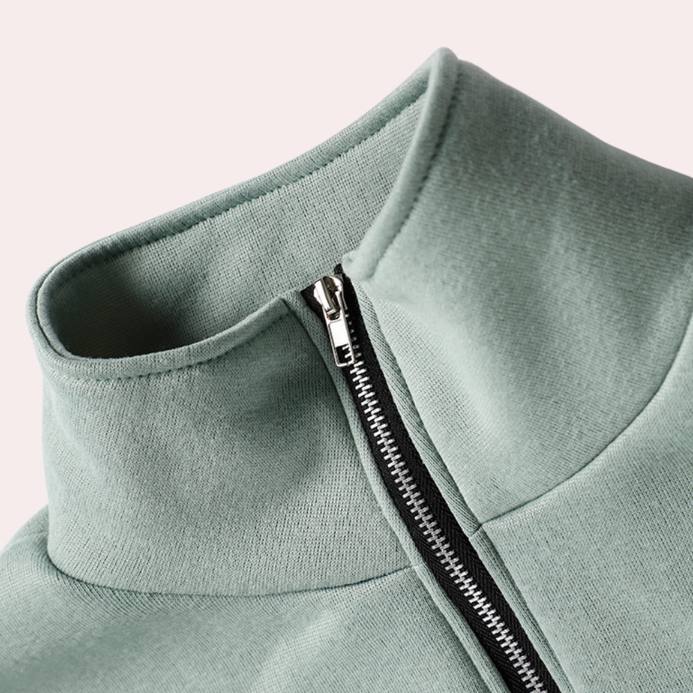 Women's Tracksuit – Half Zip, Oversized Loungewear