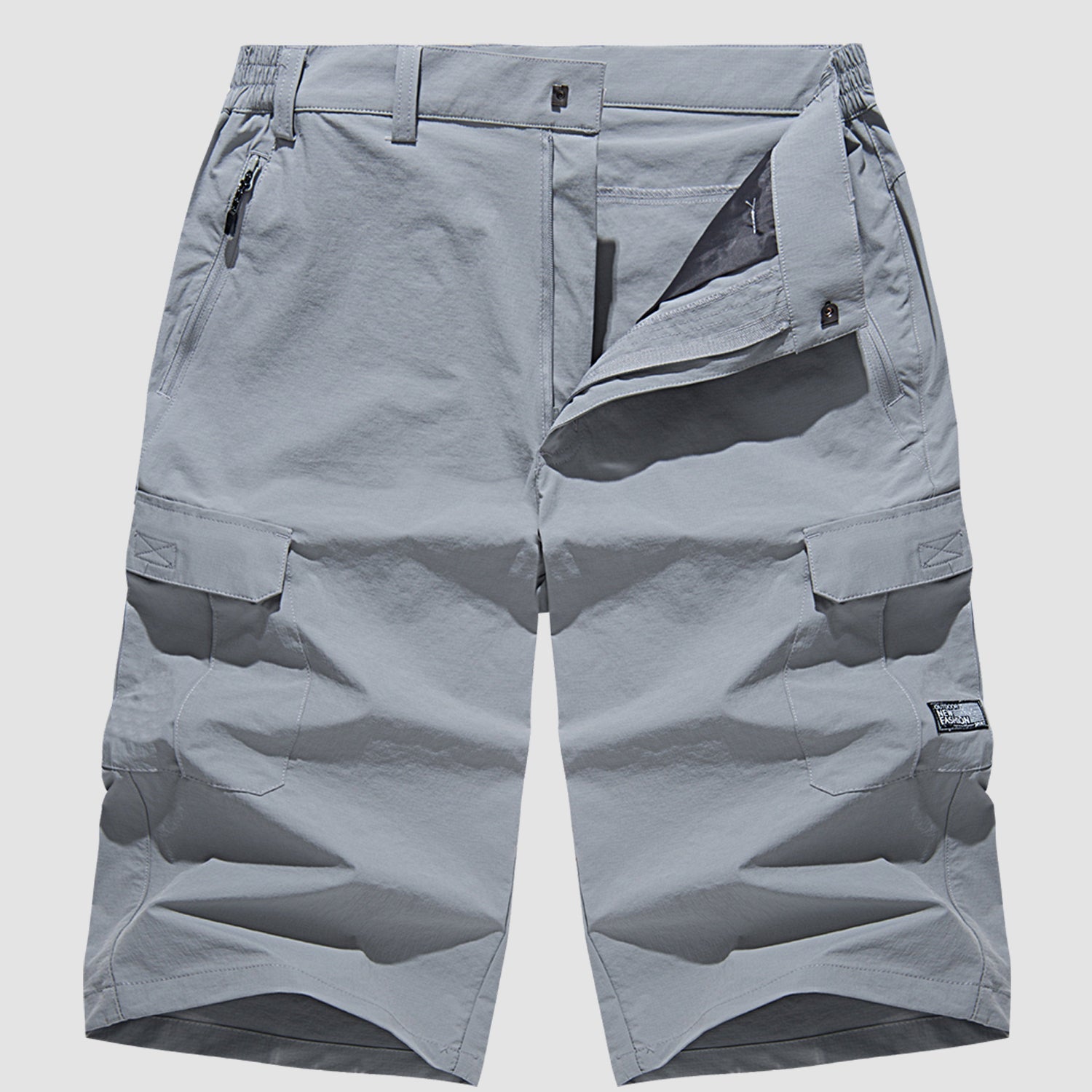 Men's Cargo Shorts – 3/4 Length Design, Relaxed Fit Outdoor Wear