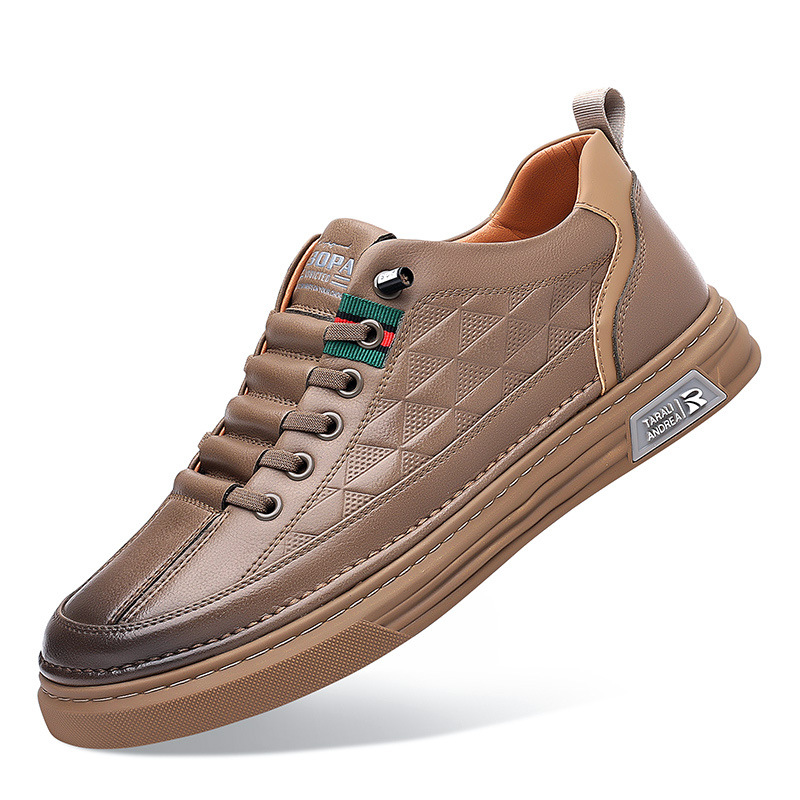 Men's Smart Trainers – Quilted Design, All-Day Comfort Smart Casual Wear