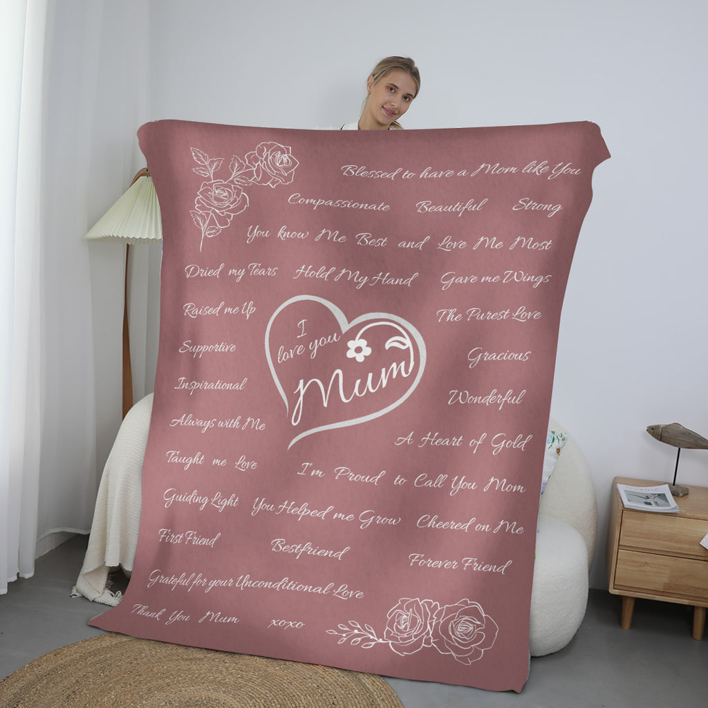 I love you Mum! Premium Blanket™