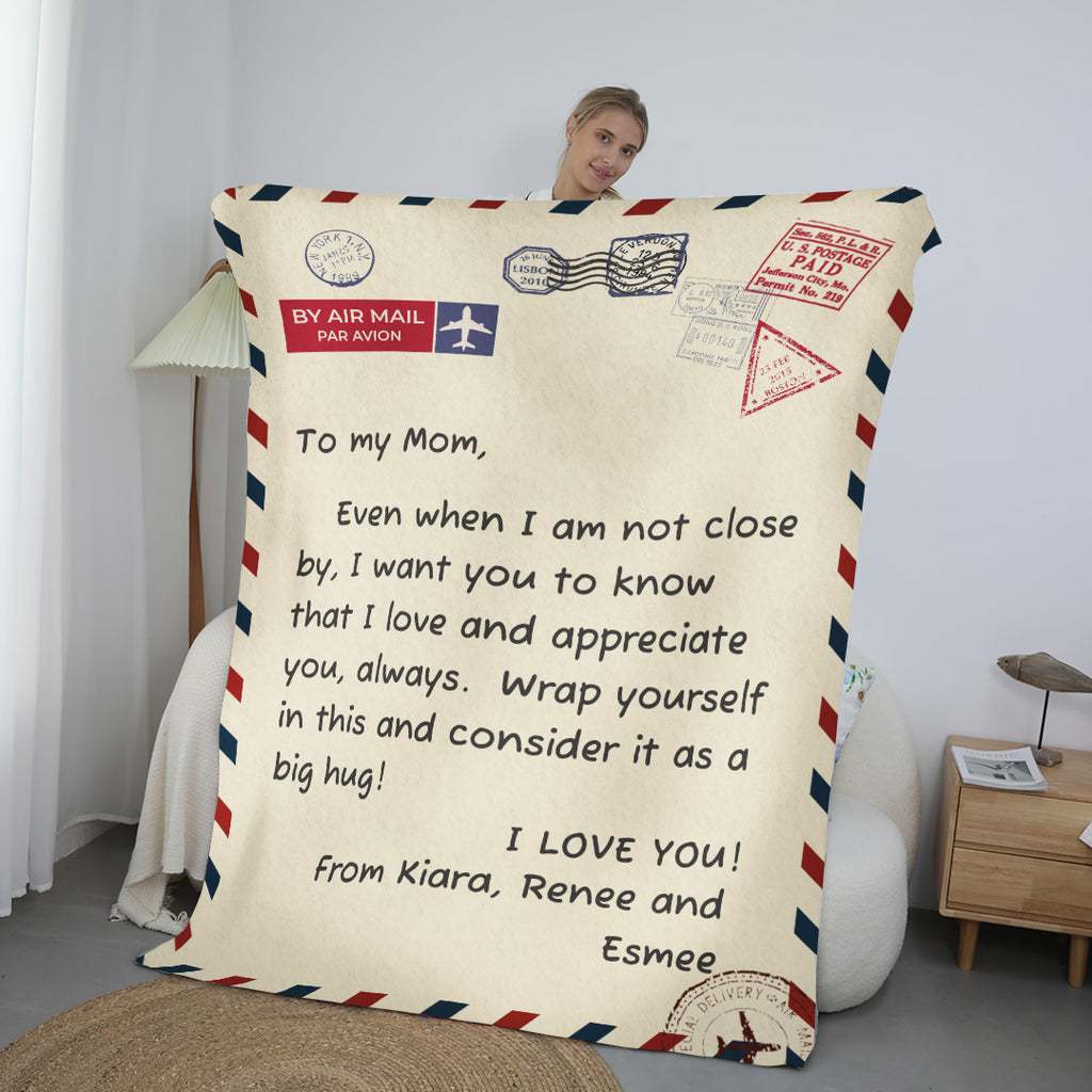 To my Mum/Dad  - Personalized Premium Blanket™