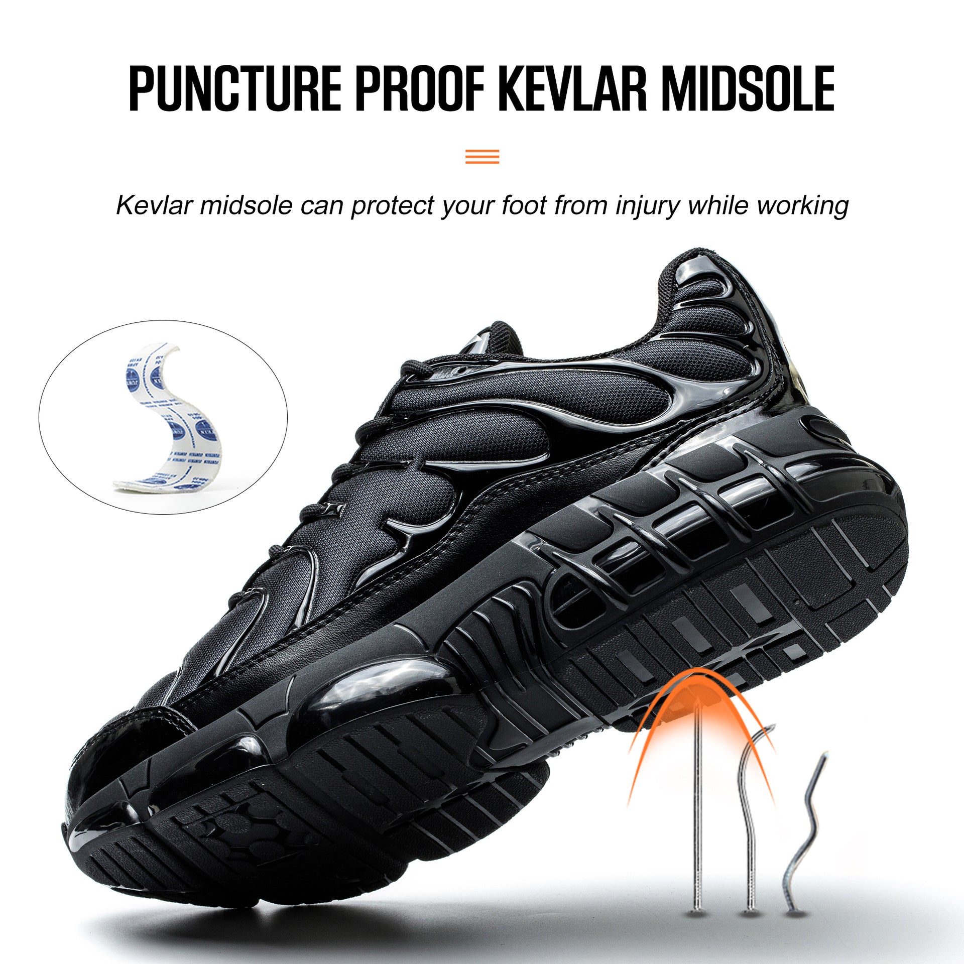 Men's Safety Trainers – Steel Toe Cap, Lightweight Industrial Workwear