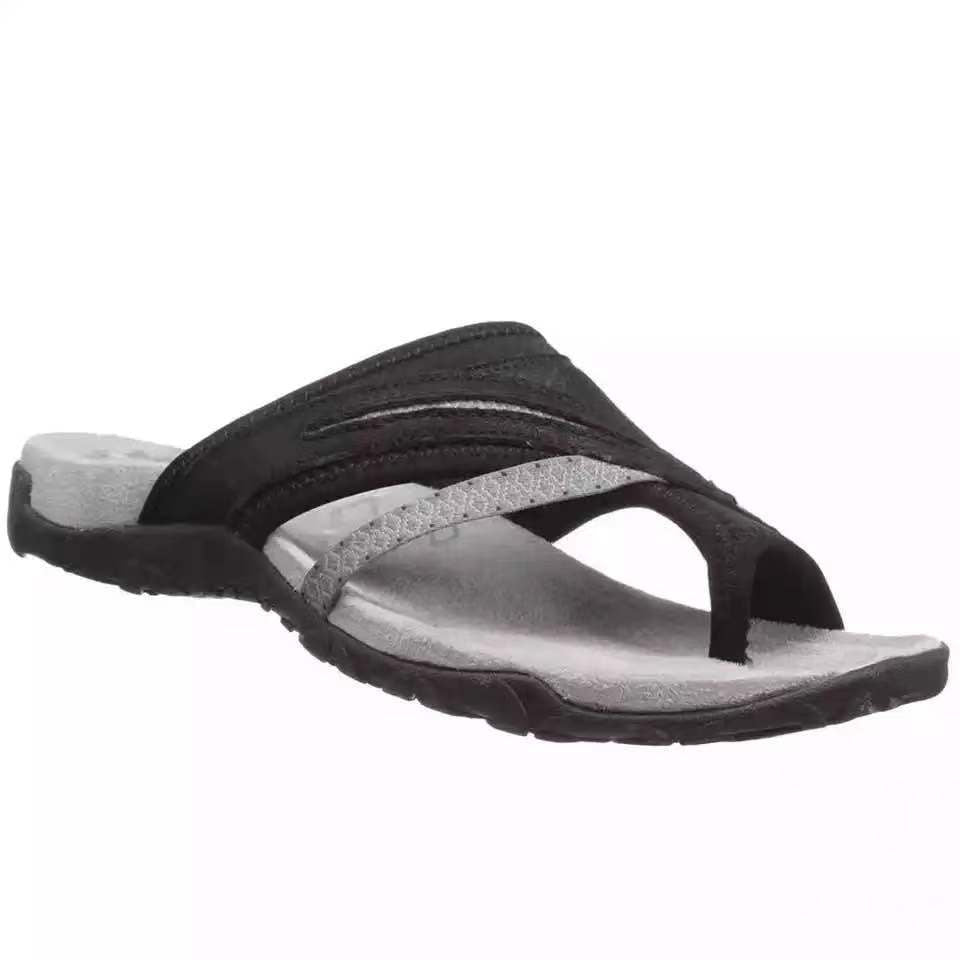 Ladies' Sandals – Toe Loop Design, Comfortable Summer Walking Shoes