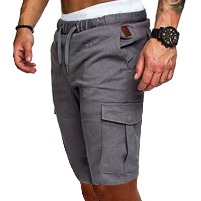 Men's Combat Shorts – Drawstring Waist, Relaxed Fit Summer Holiday