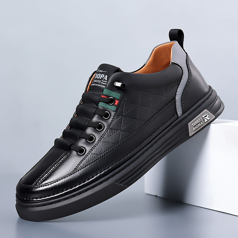 Men's Smart Trainers – Quilted Design, All-Day Comfort Smart Casual Wear