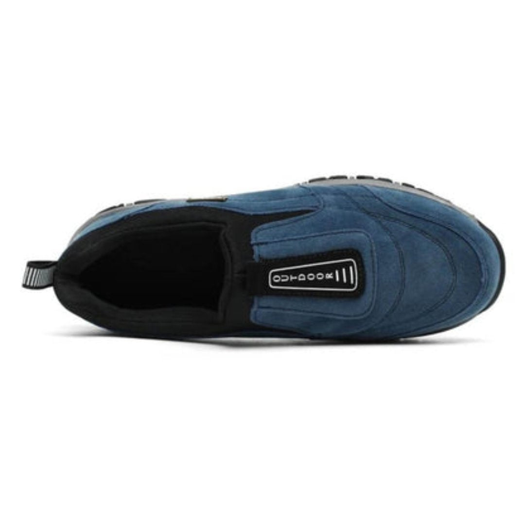 Men's Walking Shoes – Slip-On Design, Comfort Fit Casual Trainers