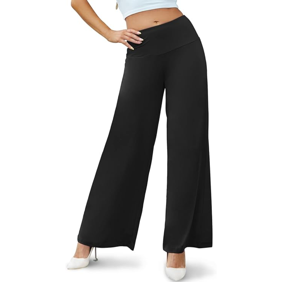 Women's Wide Leg Trousers – High Waisted, Comfy Lounge & Casual Wear