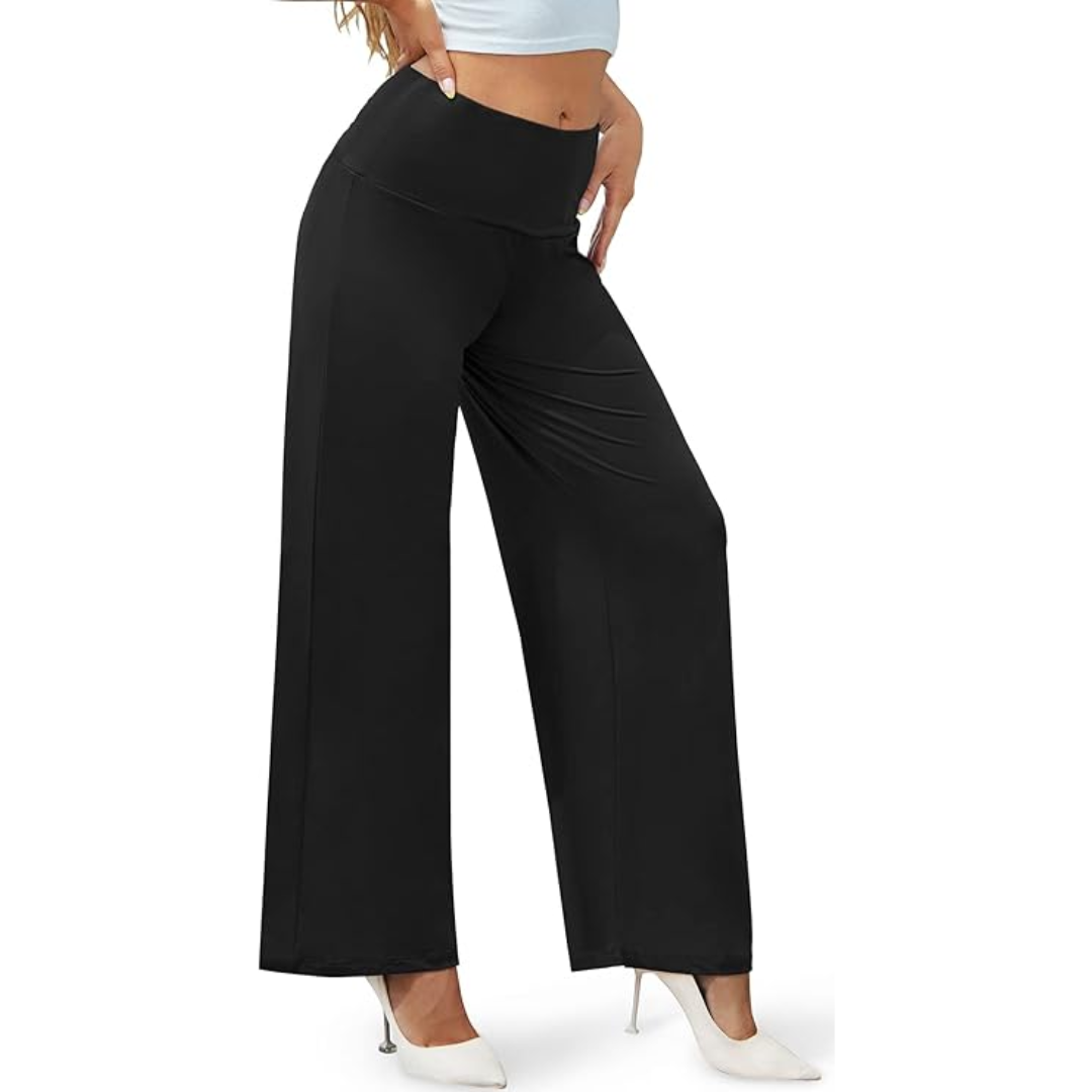 Women's Wide Leg Trousers – High Waisted, Comfy Lounge & Casual Wear