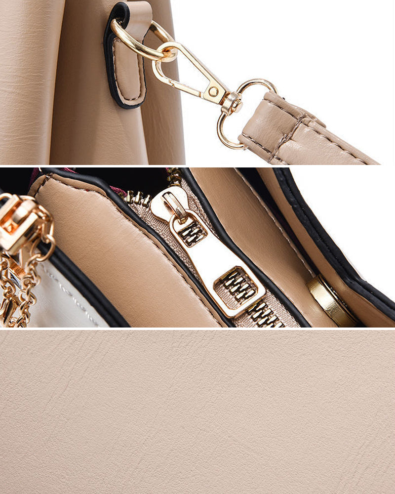 Ladies' Tote Bag – Heart Charm, Versatile Crossbody Bag