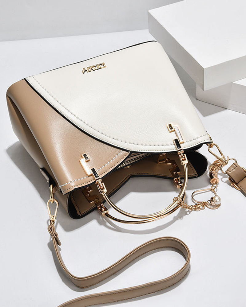 Ladies' Tote Bag – Heart Charm, Versatile Crossbody Bag