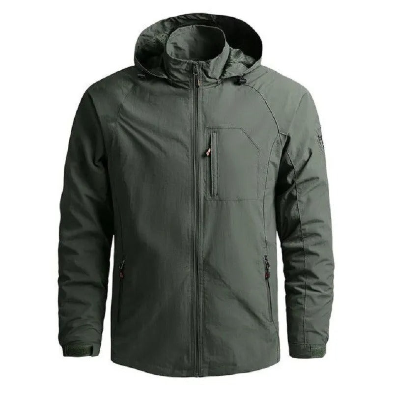 Men's Hooded Cagoule – Wind & Showerproof, Lightweight Everyday Jacket