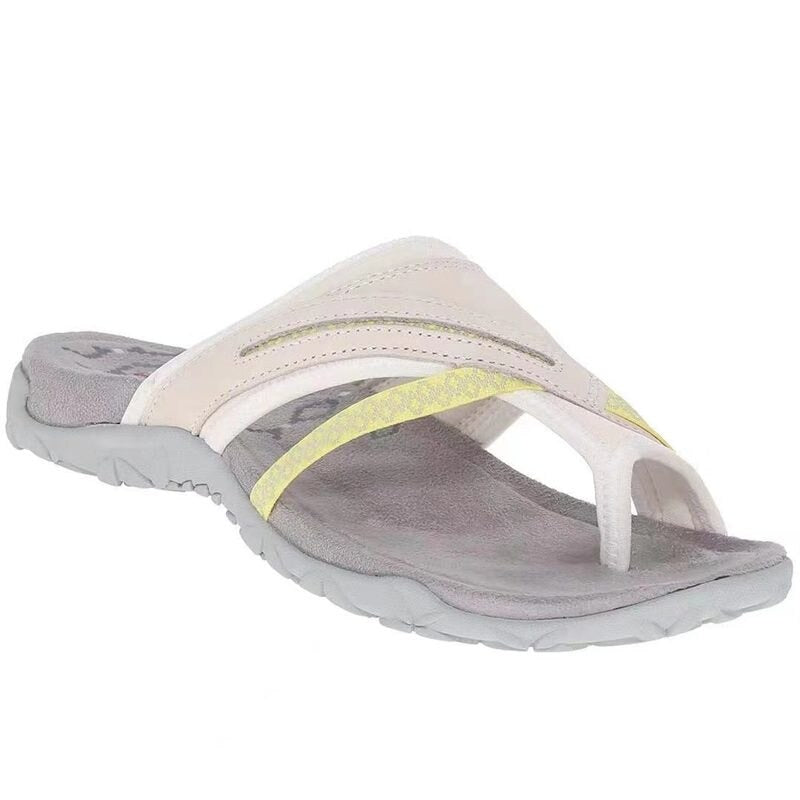 Ladies' Sandals – Toe Loop Design, Comfortable Summer Walking Shoes