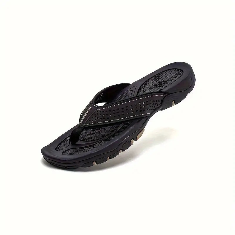 Men's Flip Flops – Cushioned Sole, Comfortable Summer Walking