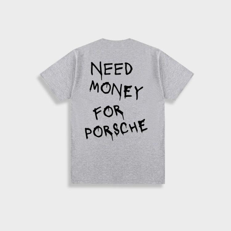 Men's Graphic T-Shirt – Statement Back Print, Regular Fit Streetwear