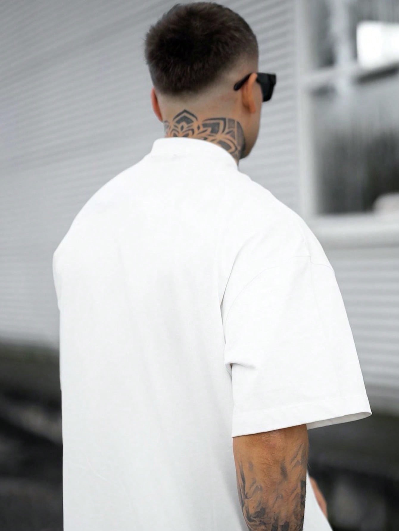 Men's T-Shirt – Plain Crew Neck, Relaxed Fit Casual Summer Top