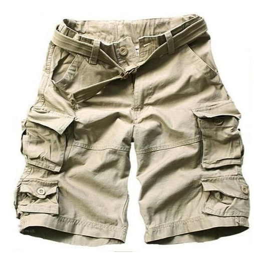 Men's Combat Shorts – Multi-Pocket, Relaxed Fit Holiday Wear