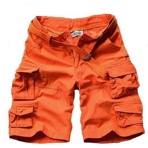 Men's Combat Shorts – Multi-Pocket, Relaxed Fit Holiday Wear