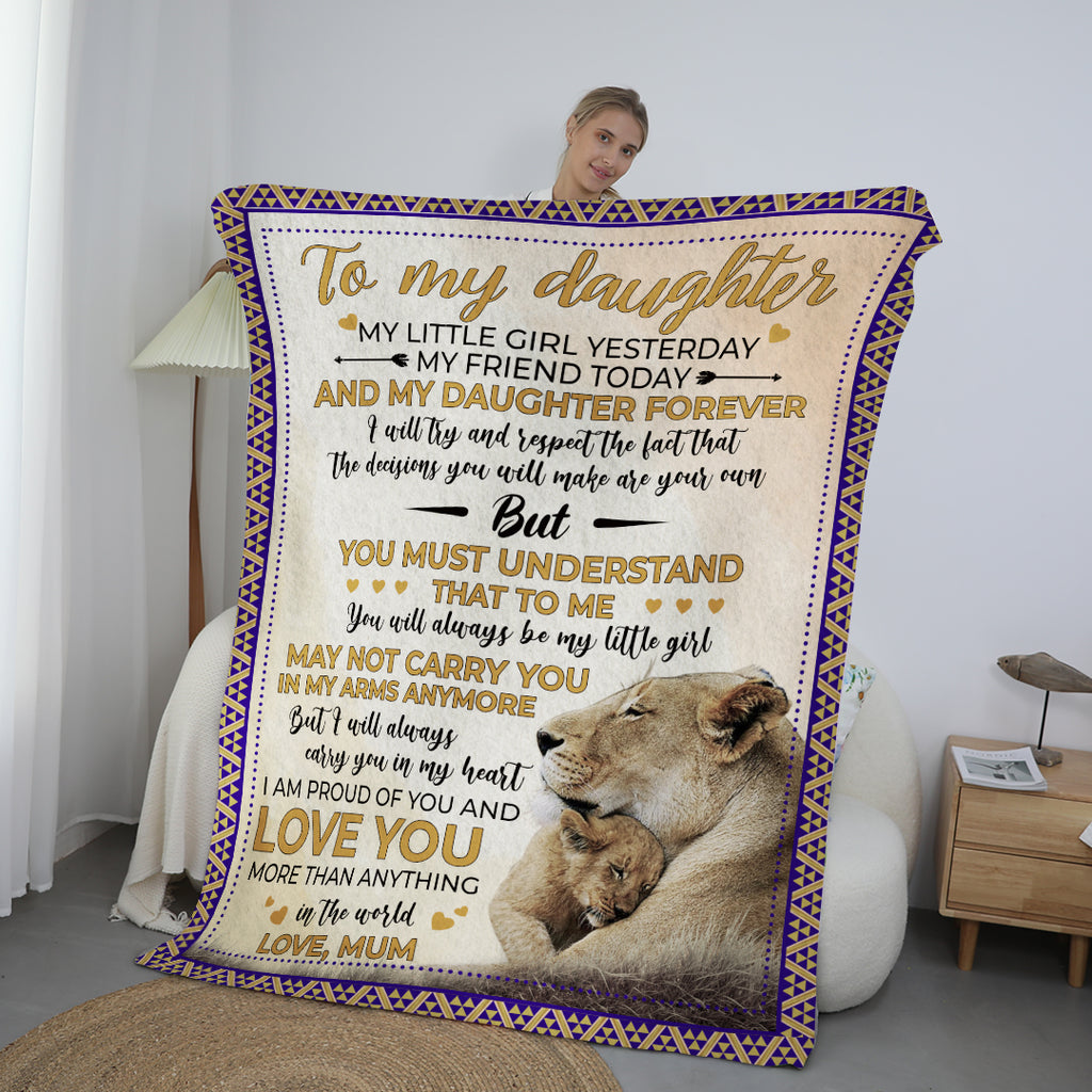 Believe in your heart - Mother - For my daughter / For my Son - Premium Blanket™