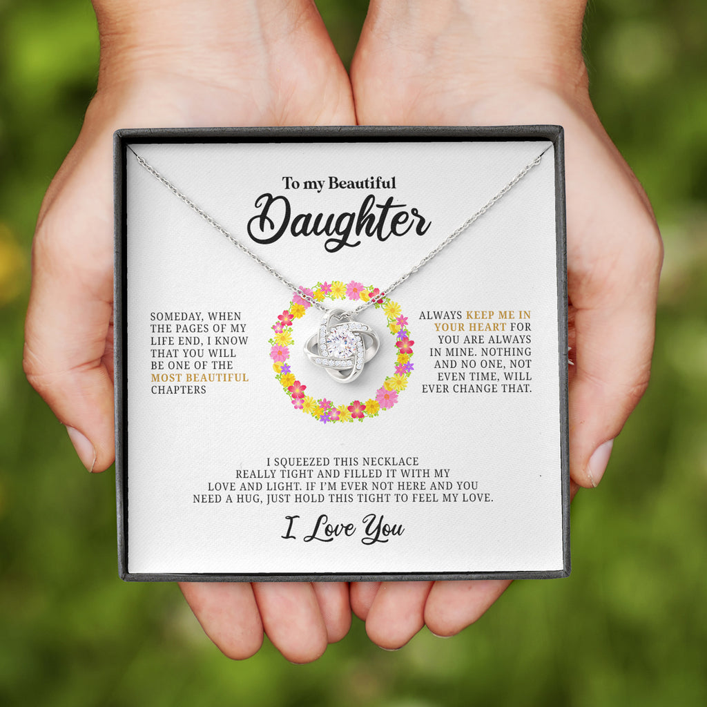 To my Beautiful Daughter – Love Knot™ Necklace