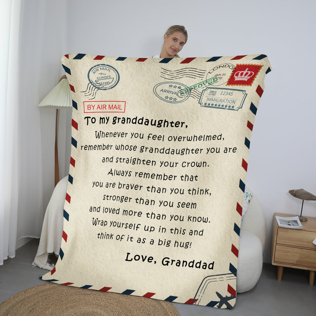 Grandfather - For my Granddaughter/For my Grandson - Premium Blanket™