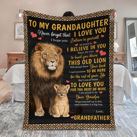 Always got your back - Grandpa to my Granddaughter/Grandson Premium Blanket™