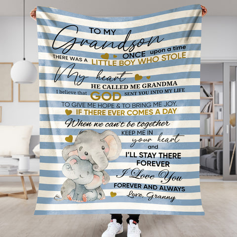 I love you forever - Grandmother - For my granddaughter / For my grandson - Premium Blanket™