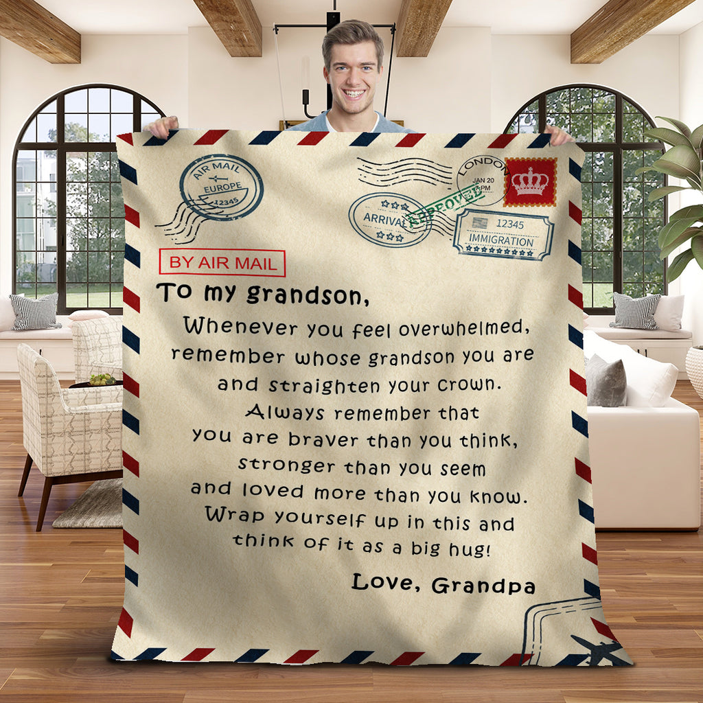 Grandfather - For my Granddaughter/For my Grandson - Premium Blanket™