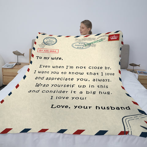 For my Husband / For my Wife - Premium Blanket™