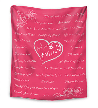 I love you Mum! Premium Blanket™