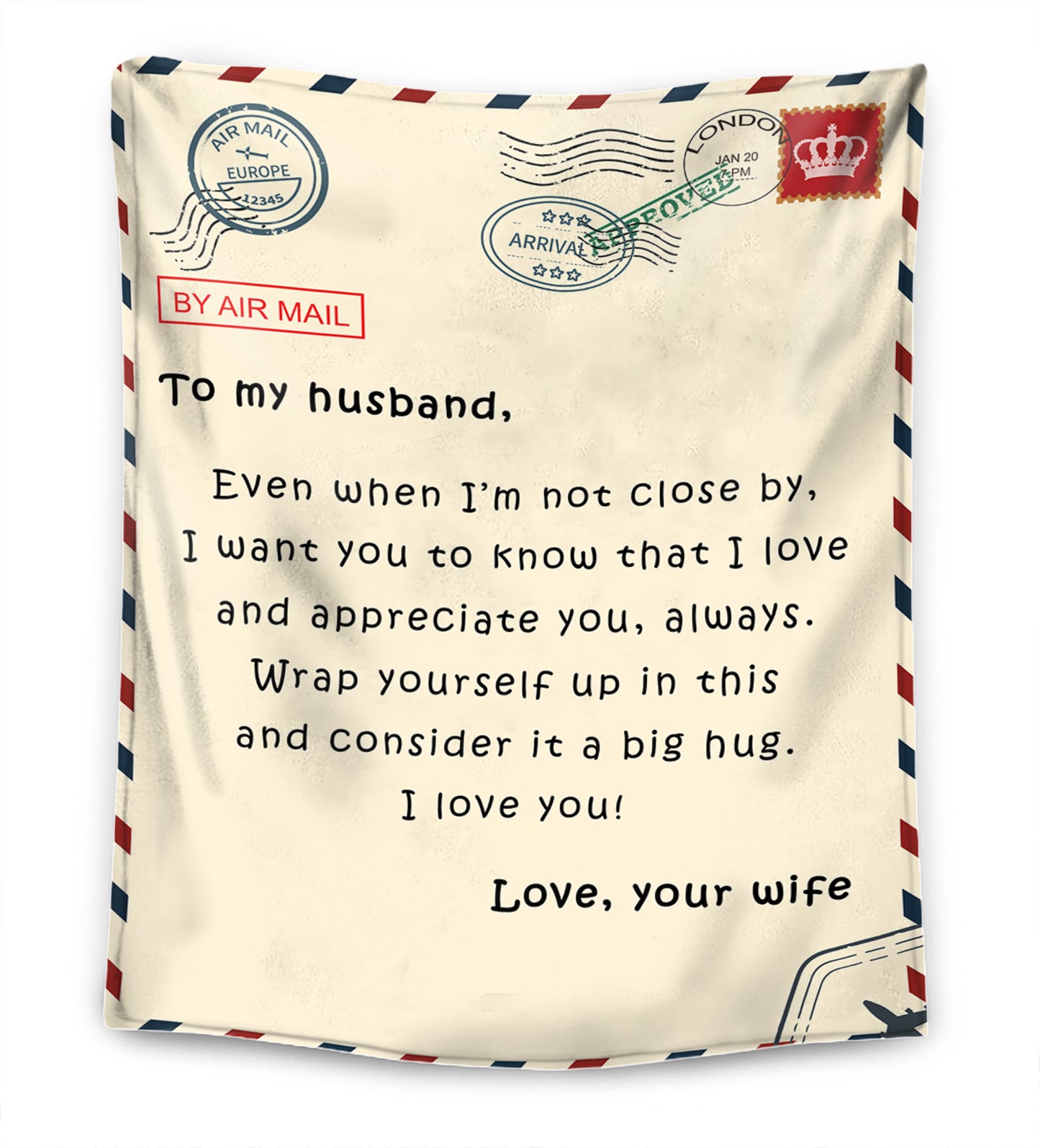 For my Husband / For my Wife - Premium Blanket™