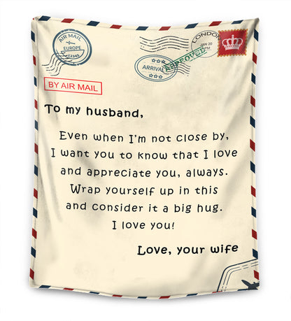 For my Husband / For my Wife - Premium Blanket™