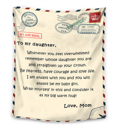 Mother - For my daughter / For my son - Premium Blanket™