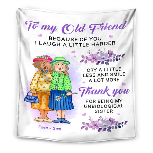 To my old friend  – Personalized Premium Blanket™ Ver.2