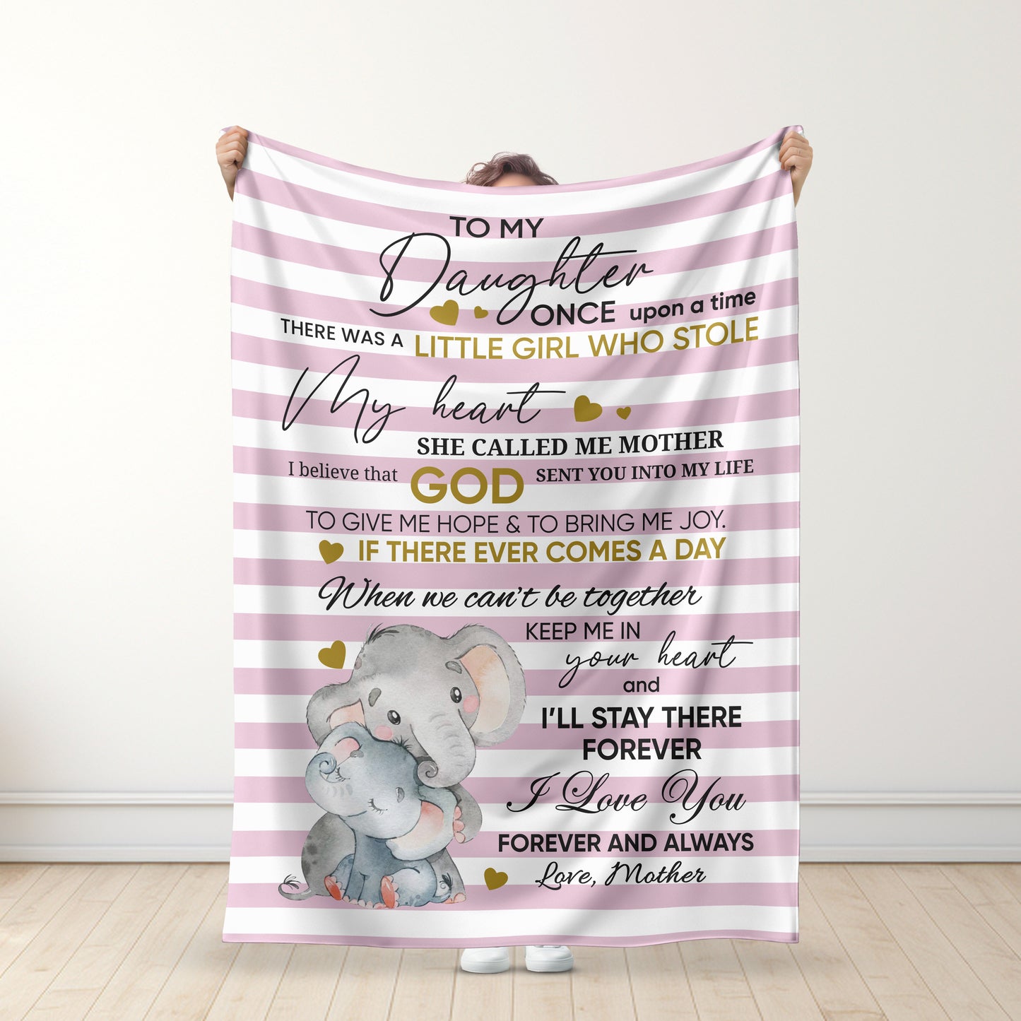 I love you forever - Mother - For my daughter / For my son - Premium Blanket™