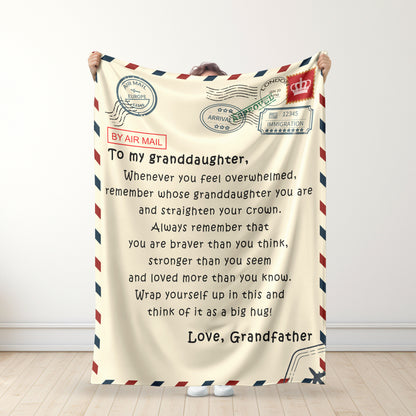 Grandfather - For my Granddaughter/For my Grandson - Premium Blanket™